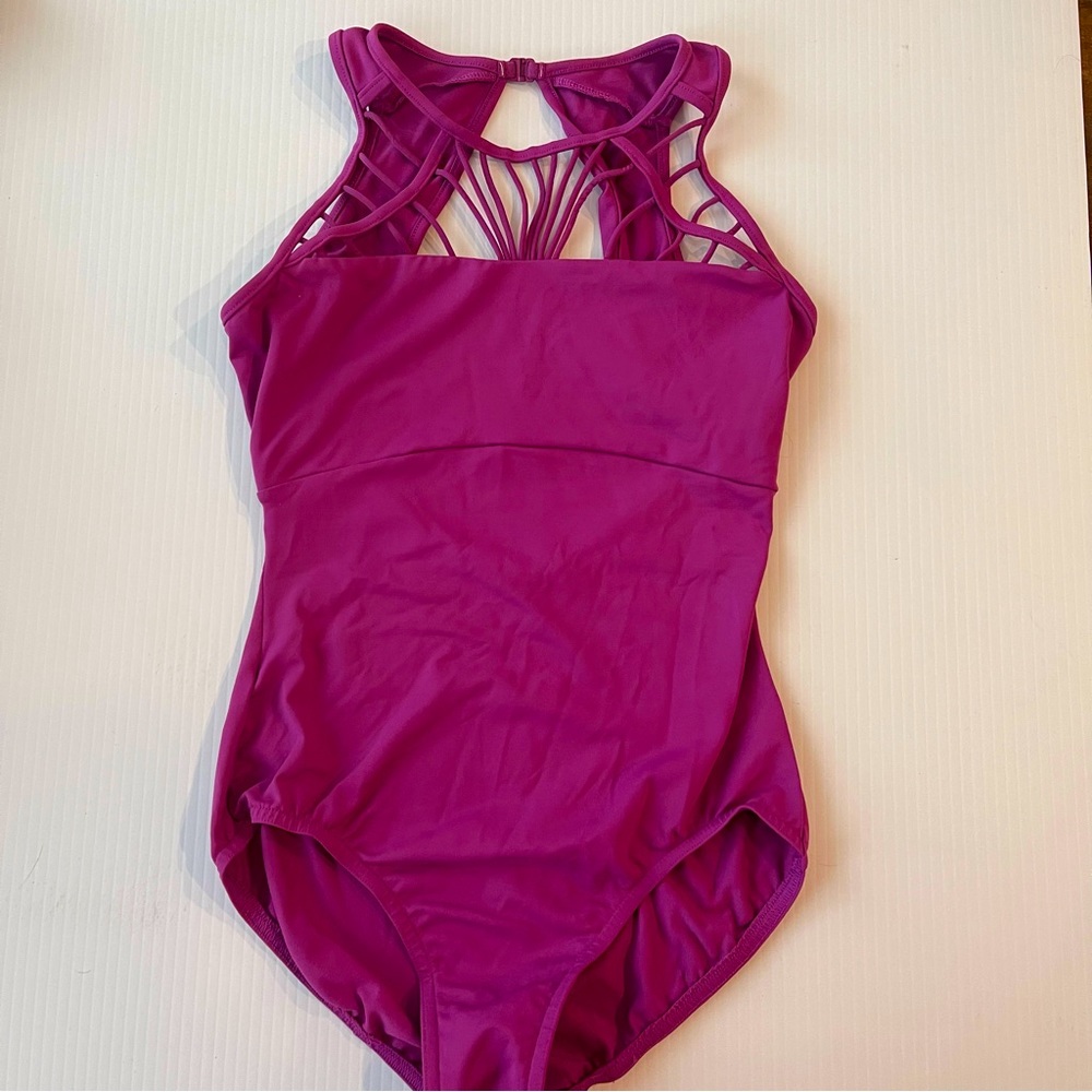 Magenta/purple Bloch Leotard (AS)